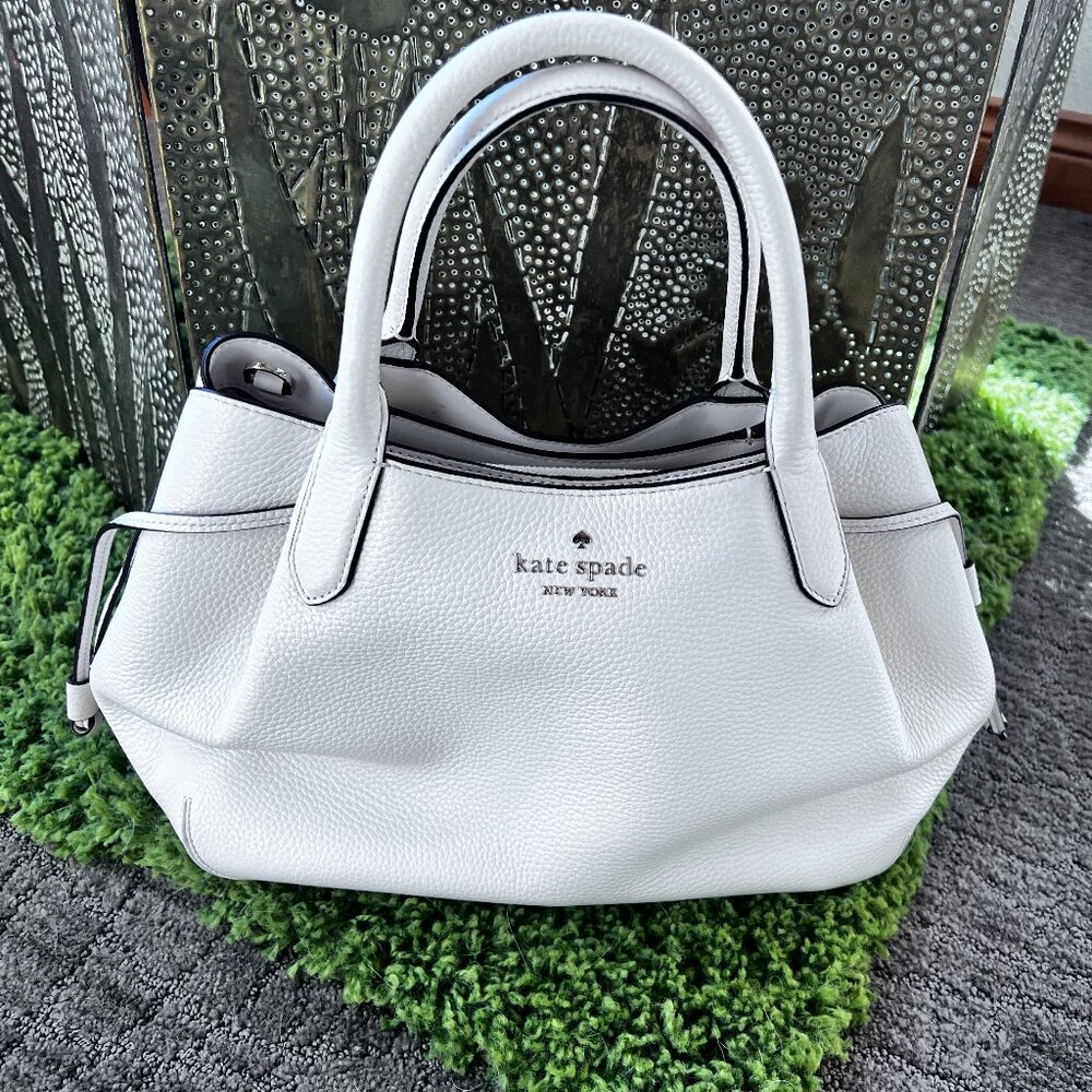 Kate Spade Dumpling Large Satchel - Parchment (off-white)